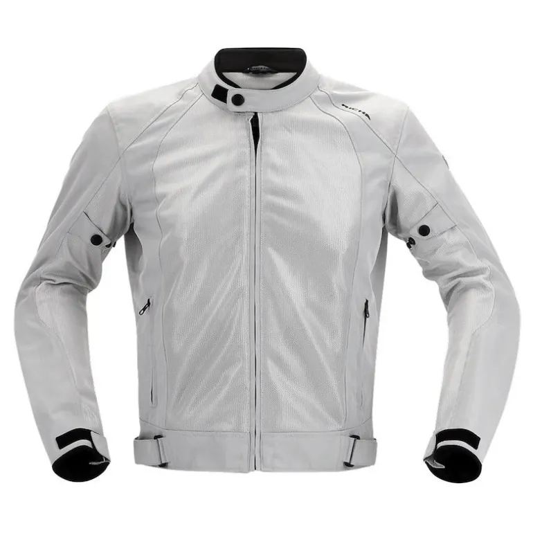 Kurtka tekstylna RICHA AIRSUMMER LIGHT GREY szary