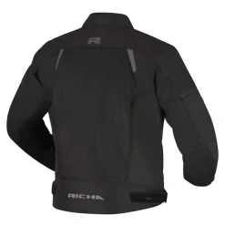 Kurtka tekstylna RICHA AUYAN WP BLACK czarny