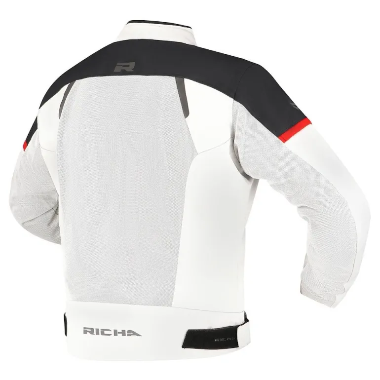 Kurtka tekstylna RICHA AUYAN WP GREY/BLUE/RED szary niebieski czerwony