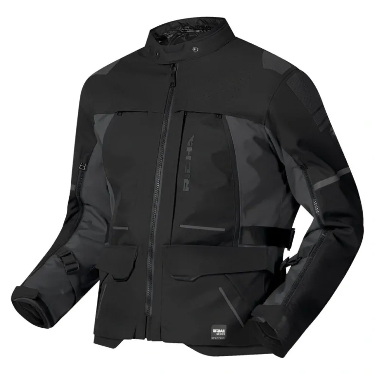 Kurtka tekstylna RICHA INFINITY 3 ADVENTURE BLACK czarny