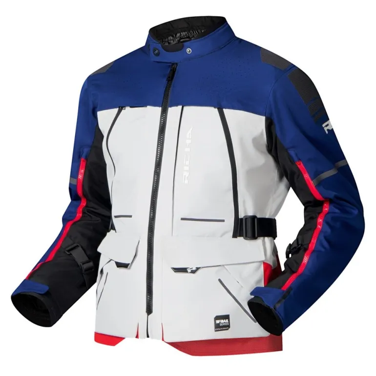 Kurtka tekstylna RICHA INFINITY 3 ADVENTURE BLUE/RED niebieski czerwony