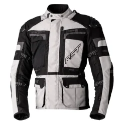 Kurtka tekstylna RST PRO SERIES ADVENTURE X CE SILVER/BLACK szary czarny