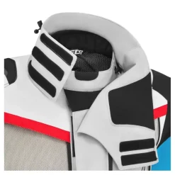 Kurtka tekstylna SECA ARRAKIS III GREY/BLUE/RED szary niebieski czerwony