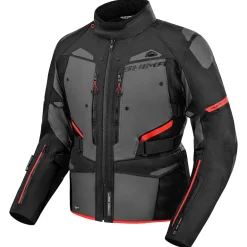 Kurtka tekstylna SHIMA DUNE RED czarny szary czerwony