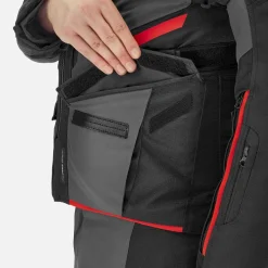 Kurtka tekstylna SHIMA DUNE RED czarny szary czerwony