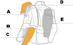 Kurtka tekstylna SHIMA HERO 2.0 MEN FLUO czarny szary żółty fluo