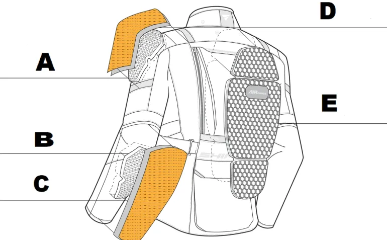Kurtka tekstylna SHIMA HERO 2.0 MEN FLUO czarny szary żółty fluo