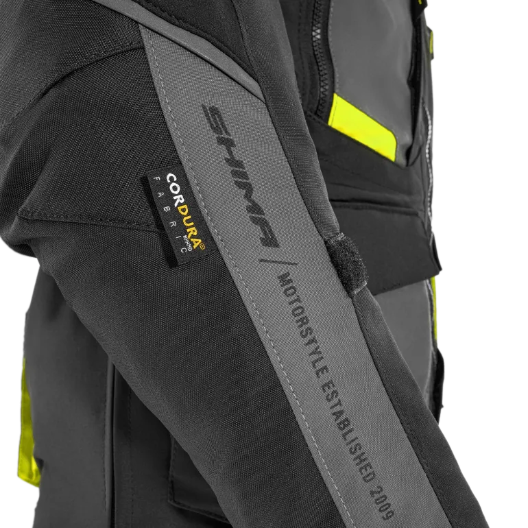 Kurtka tekstylna SHIMA HERO 2.0 MEN FLUO czarny szary żółty fluo