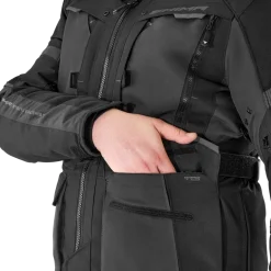 Kurtka tekstylna SHIMA HERO 2.0 MEN BLACK czarny