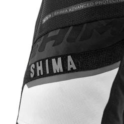 Kurtka tekstylna SHIMA MESH PRO 2.0 BLACK/WHITE czarny biały