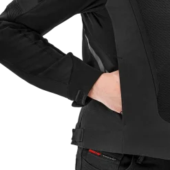 Kurtka tekstylna SHIMA MESH PRO 2.0 BLACK czarny