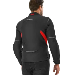 Kurtka tekstylna SHIMA RUSH 2.0 RED czarny czerwony