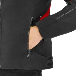Kurtka tekstylna SHIMA RUSH 2.0 RED czarny czerwony