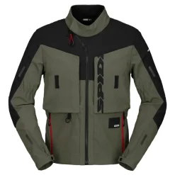 Kurtka tekstylna SPIDI FRONTIER THERMORAIN MILITAR zielony