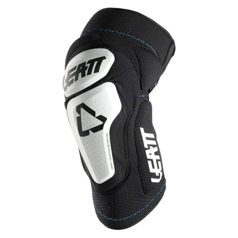 Ochraniacze kolan LEATT 3DF 6.0 WHITE/BLACK czarne białe