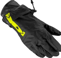 Przeciwdeszczowe osłony na rękawice SPIDI OVERGLOVES YELLOW FLUO czarny żółty fluo