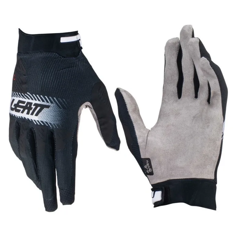 Rękawice cross dziecięce LEATT MOTO 2.5 X-FLOW JUNIOR BLACK czarny