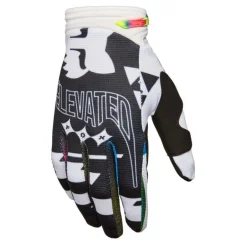Rękawice cross FOX 180 IMAGE COSMO WHITE/BLACK biały czarny
