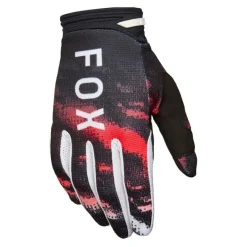Rękawice cross FOX 180 KAIROS WHITE/FLUO RED biały czerwony fluo