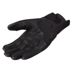 Rękawice miejskie damskie REBELHORN GAP III LADY BLACK/FLUO RED czarny czerwony fluo