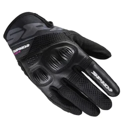 Rękawice miejskie damskie SPIDI FLASH-R EVO LADY BLACK czarny