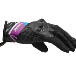 Rękawice miejskie damskie SPIDI FLASH-R EVO LADY BLACK/FUCHSIA czarny fioletowy