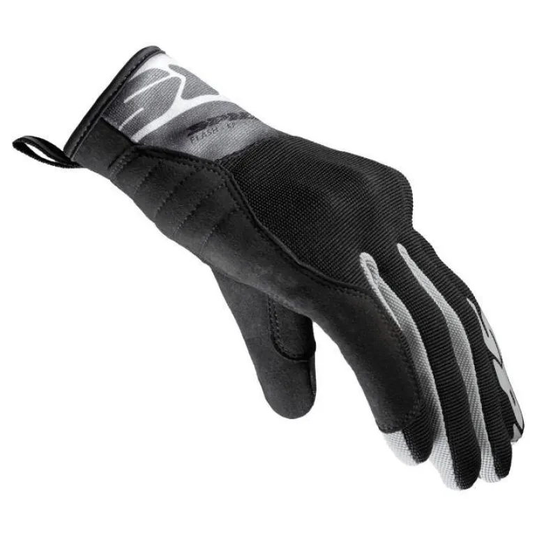 Rękawice miejskie damskie SPIDI FLASH-KP LADY BLACK/GREY czarny szary