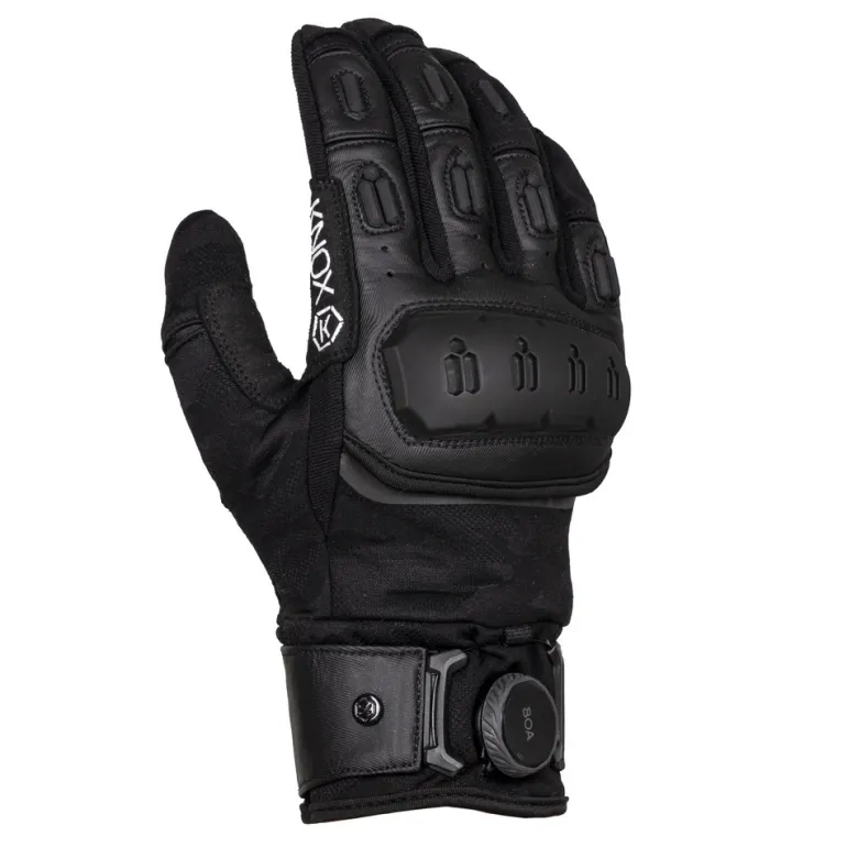 Rękawice miejskie KNOX ORSA TEXTILE OR4 BLACK czarny
