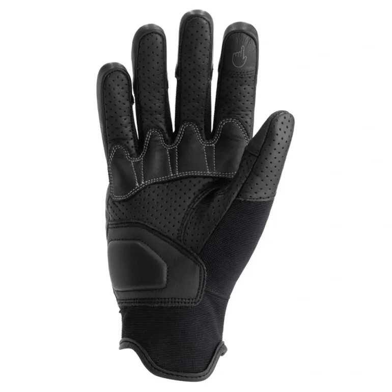 Rękawice miejskie RICHA TORRANCE PERFORATED BLACK czarny