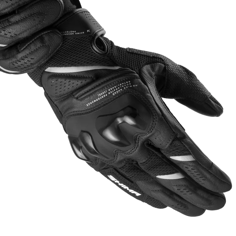Rękawice miejskie SHIMA SPARK 3.0 BLACK/WHITE czarny biały