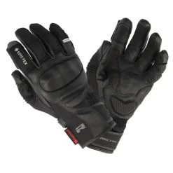 Rękawice ocieplane i wodoodporne RICHA ATLANTIC GORE-TEX BLACK czarny szary czerwony