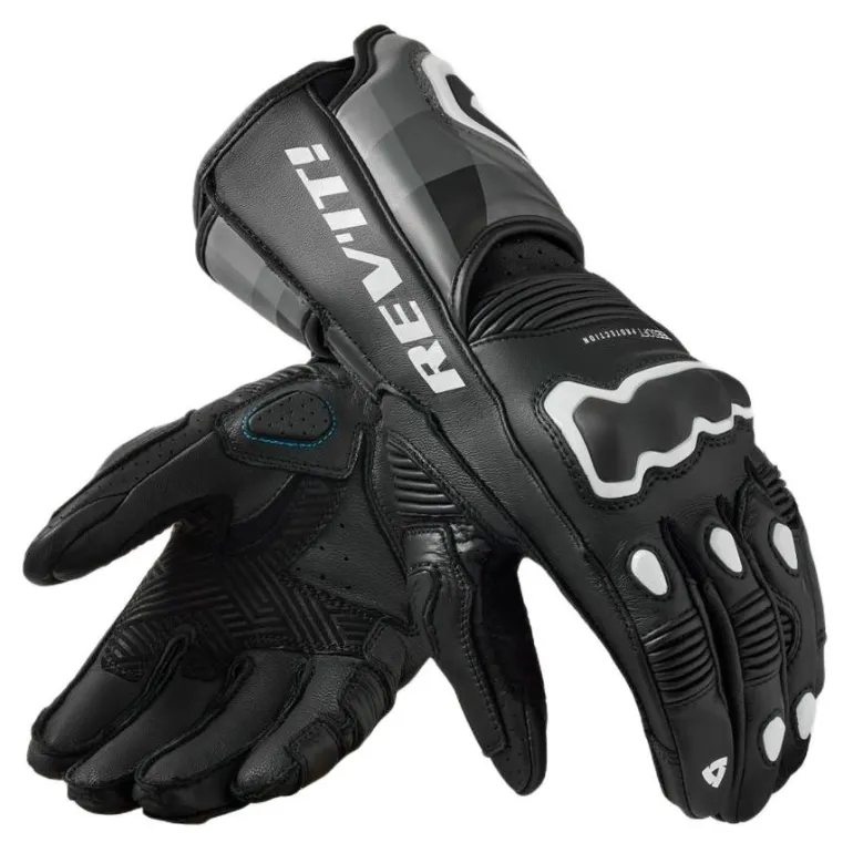 Rękawice sportowe REVIT QUANTUM 3 BLACK/WHITE czarny biały