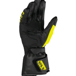 Rękawice sportowe SPIDI STS-3 BLACK/FLUORESCENT YELLOW czarny żółty fluo