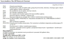 Środek ochronny MUC-OFF MOTORCYCLE PROTECT 500ml