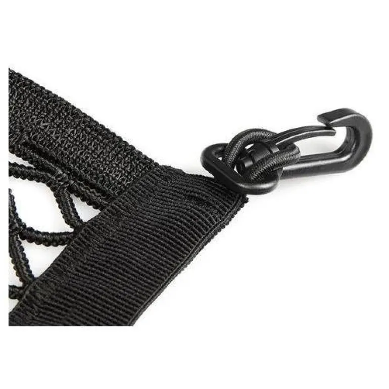 Siatka do mocowania bagażu LAMPA TOP-NET 42x42CM BLACK