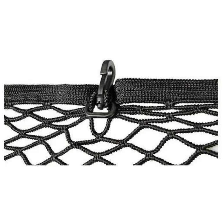 Siatka do mocowania bagażu LAMPA TOP-NET 42x42CM BLACK