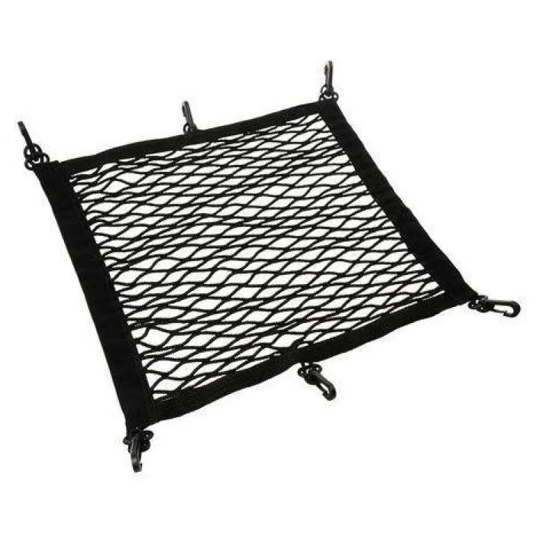 Siatka do mocowania bagażu LAMPA TOP-NET 42x42CM BLACK