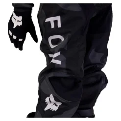Spodnie cross dziecięce FOX JUNIOR 180 BNKR BLACK CAMO czarny szary
