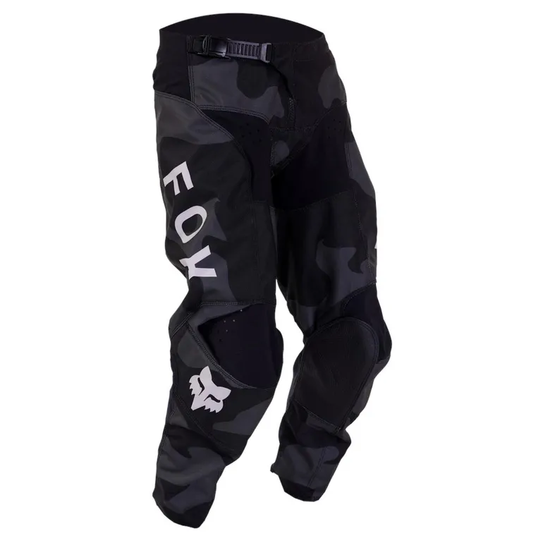 Spodnie cross dziecięce FOX JUNIOR 180 BNKR BLACK CAMO czarny szary