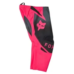 Spodnie cross dziecięce FOX JUNIOR GIRLS 180 SHIELD BLACK/PINK czarny różowy