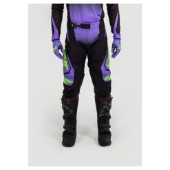 Spodnie cross LEATT MOTO 4.5 ARGON czarny niebieski