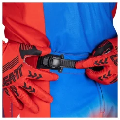 Spodnie cross LEATT MOTO 5.5 I.K.S. ROYAL BLUE/RED niebieski czerwony