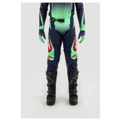 Spodnie cross LEATT MOTO 4.5 MATCHA zielony granatowy czerwony