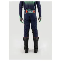 Spodnie cross LEATT MOTO 4.5 MATCHA zielony granatowy czerwony
