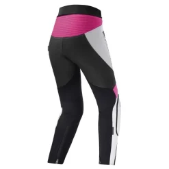 Spodnie skórzane damskie SHIMA MIURA 2.0 PINK czarny biały różowy