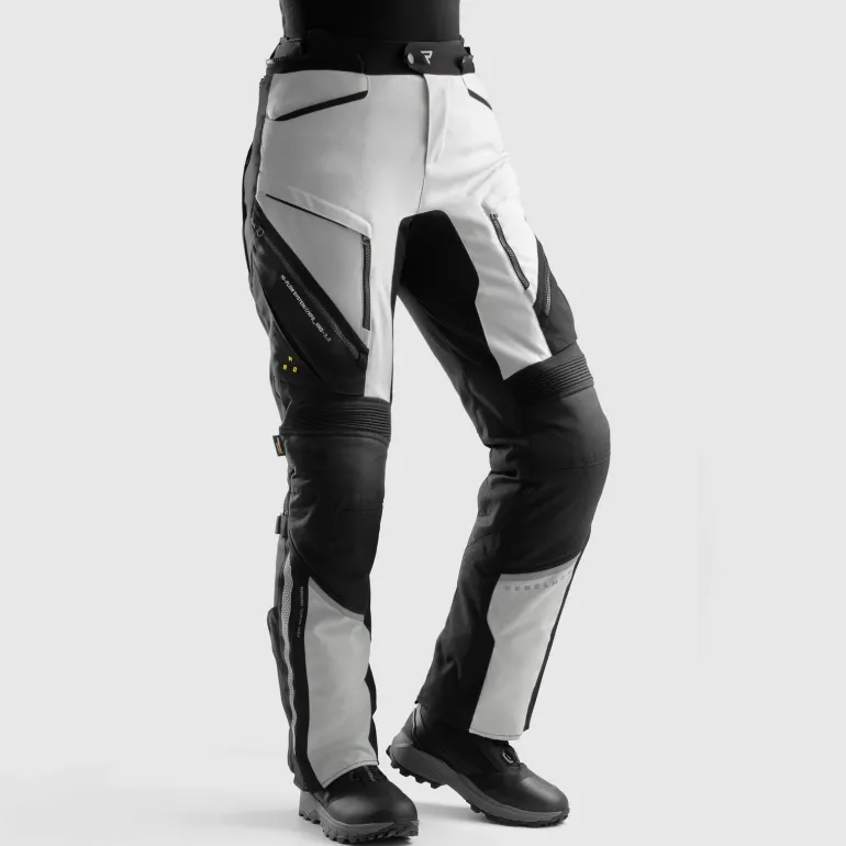 Spodnie tekstylne damskie REBELHORN HARDY 3.0 LADY BLACK/GREY czarny szary