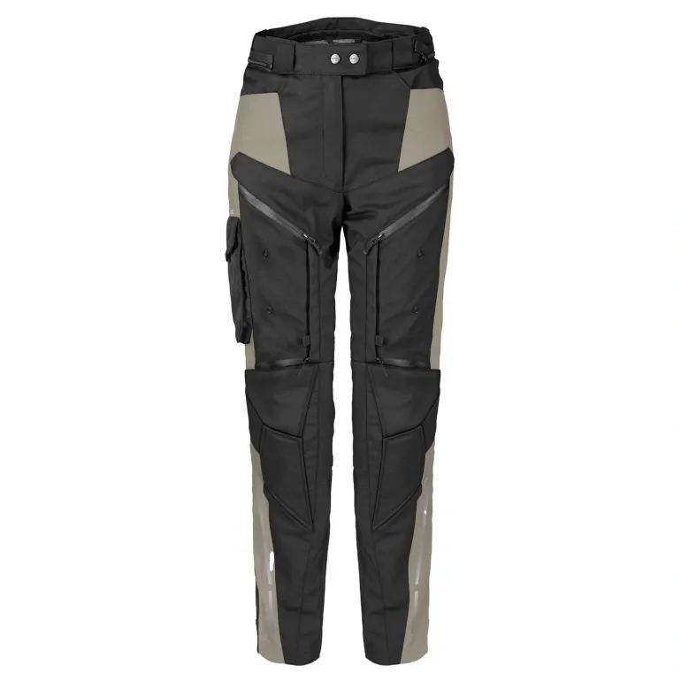 Spodnie tekstylne damskie SPIDI 4 SEASON V3 LADY MUD czarny brązowy