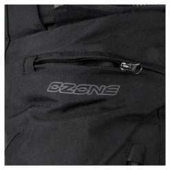Spodnie tekstylne OZONE VULCAN BLACK czarny