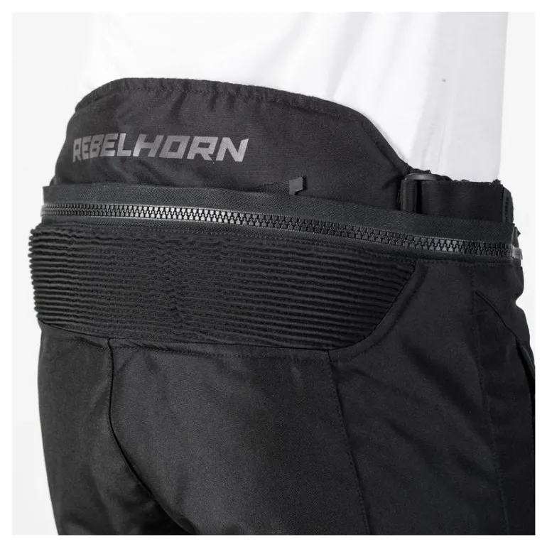 Spodnie tekstylne REBELHORN FLUX BLACK czarny
