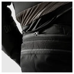 Spodnie tekstylne REBELHORN BORG II SHORT BLACK czarny